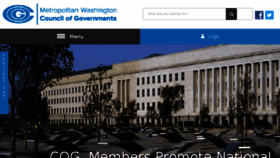 What Mwcog.org website looked like in 2016 (7 years ago)