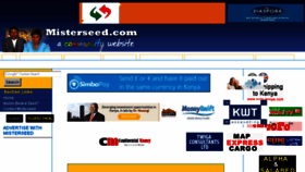 What Misterseed.com website looked like in 2016 (7 years ago)