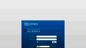 What Mail.aslroma4.it website looked like in 2016 (7 years ago)