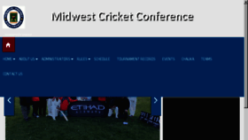 What Midwestcricket.org website looked like in 2016 (7 years ago)