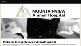 What Mountainviewanimalhospital.ca website looked like in 2016 (7 years ago)