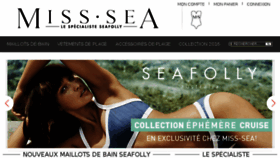 What Miss-sea.com website looked like in 2016 (7 years ago)