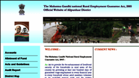 What Mgnregaalipurduar.org website looked like in 2016 (7 years ago)