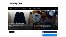What Modaylook.com website looked like in 2016 (7 years ago)