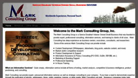 What Markconsultinggroup.com website looked like in 2016 (7 years ago)