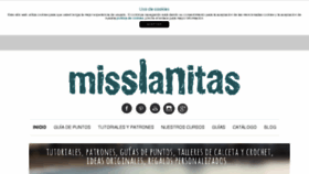 What Misslanitas.com website looked like in 2016 (7 years ago)