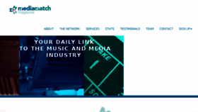 What Media-match.com website looked like in 2016 (9 years ago)