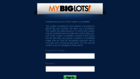 What Mybiglots.net website looked like in 2016 (7 years ago)