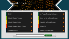 What Mystocks.com website looked like in 2016 (7 years ago)