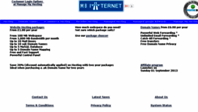What M8internet.com website looked like in 2016 (7 years ago)
