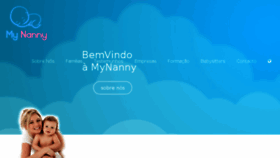 What Mynanny.pt website looked like in 2016 (7 years ago)