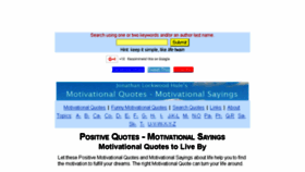 What Motivational-quotes-sayings.com website looked like in 2016 (7 years ago)