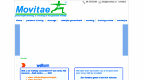 What Movitae.nl website looked like in 2016 (7 years ago)