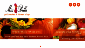 What Miabellabaskets.com website looked like in 2016 (7 years ago)