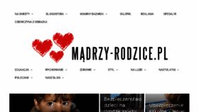 What Madrzy-rodzice.pl website looked like in 2016 (7 years ago)