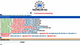 What Mzcmovie.net website looked like in 2016 (7 years ago)