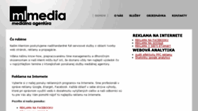 What Mlmedia.sk website looked like in 2016 (7 years ago)