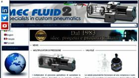 What Mecfluid2.com website looked like in 2016 (7 years ago)
