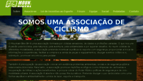 What Mountainbikebh.com.br website looked like in 2016 (7 years ago)