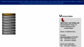 What Marx.it website looked like in 2016 (7 years ago)