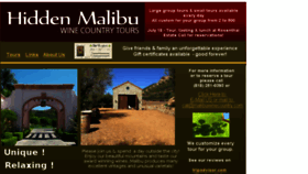 What Malibuwinecountry.com website looked like in 2016 (7 years ago)