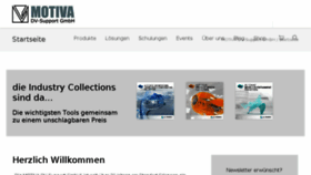 What Motiva.de website looked like in 2016 (7 years ago)
