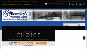 What Milcarsky.com website looked like in 2016 (7 years ago)