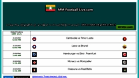 What Mmfootballmobile.com website looked like in 2016 (7 years ago)