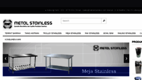 What Metalstainless.com website looked like in 2016 (7 years ago)