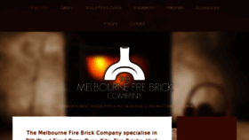What Melbournefirebricks.com.au website looked like in 2016 (7 years ago)