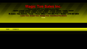 What Magictire.com website looked like in 2016 (7 years ago)