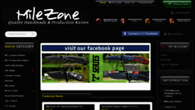 What Milezone.com website looked like in 2016 (7 years ago)