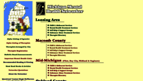 What Mhweb.org website looked like in 2016 (7 years ago)