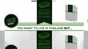 What Makemoneyinthailand.com website looked like in 2016 (7 years ago)
