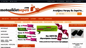 What Motosikletsepeti.com website looked like in 2016 (7 years ago)