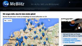 What Mcblitz.de website looked like in 2016 (7 years ago)