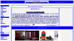 What Marinsalta.net website looked like in 2016 (7 years ago)