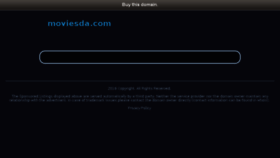 What Moviesda.com website looked like in 2016 (7 years ago)