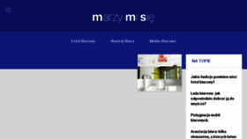 What Marzymisie.pl website looked like in 2016 (7 years ago)