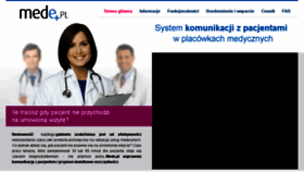 What Mede.pl website looked like in 2016 (9 years ago)