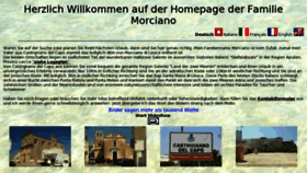 What Morciano.ch website looked like in 2016 (7 years ago)