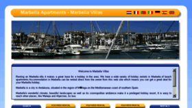 What Marbella-holiday-villas.co.uk website looked like in 2016 (7 years ago)