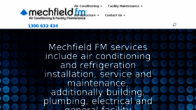 What Mechfieldfm.com.au website looked like in 2016 (7 years ago)