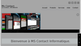 What Mscontact.com website looked like in 2016 (7 years ago)