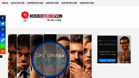 What Mundobitcoins.com website looked like in 2016 (7 years ago)
