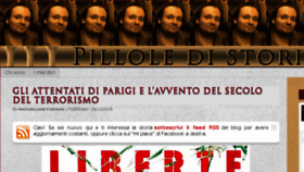 What Massimilianopizzirani.com website looked like in 2016 (7 years ago)