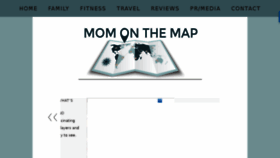 What Momonthemap.com website looked like in 2016 (7 years ago)