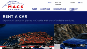 What Mack-concord.hr website looked like in 2016 (7 years ago)