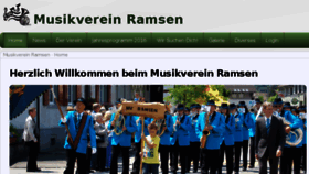What Mvramsen.ch website looked like in 2016 (7 years ago)