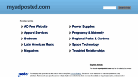 What Myadposted.com website looked like in 2016 (7 years ago)
